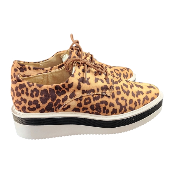 Dunion Leopard Print Women's Shoes Size 8 - Picture 3 of 5
